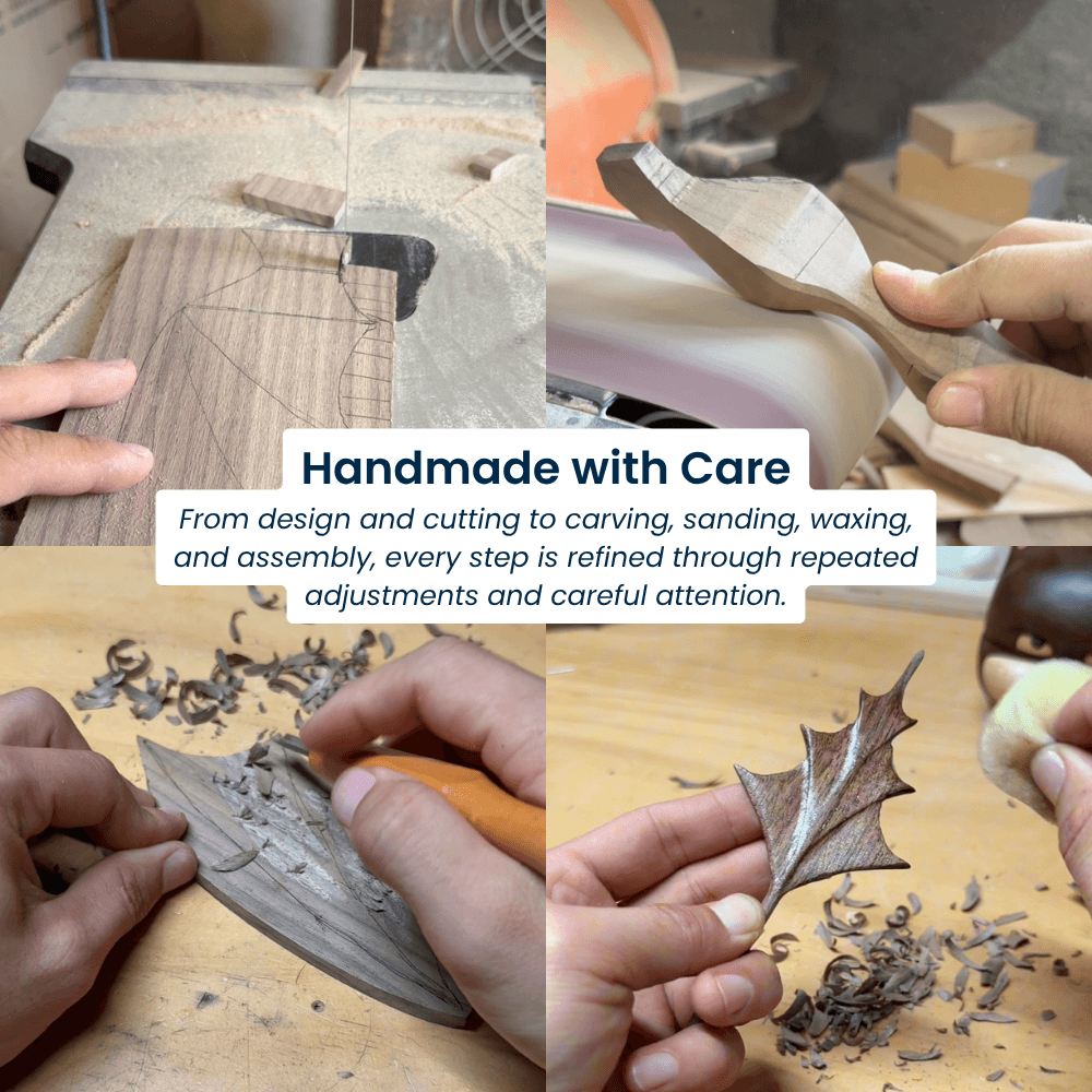 Handcrafted Wooden Ocean Dragon Automaton — handcrafted wooden automaton