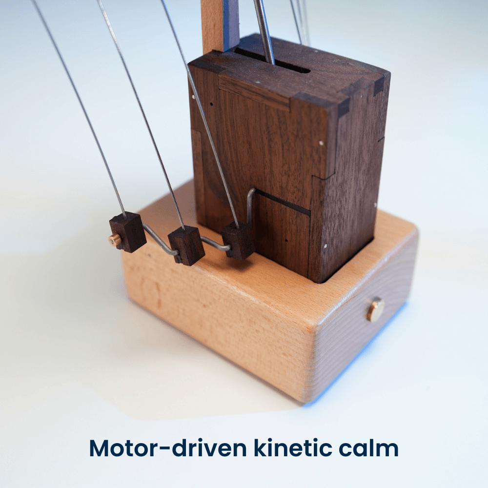 Handcrafted Wooden Manta Ray Automaton — handcrafted wooden automaton