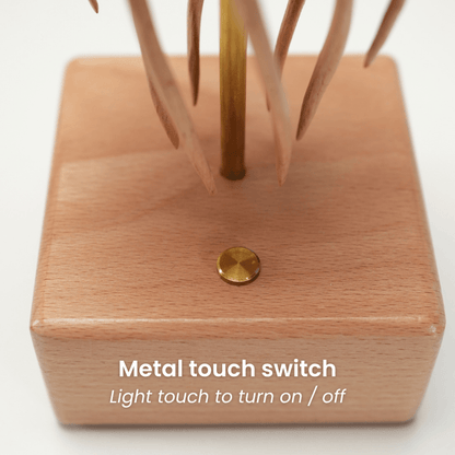 Handcrafted Wooden Jellyfish Automaton — handcrafted wooden automaton