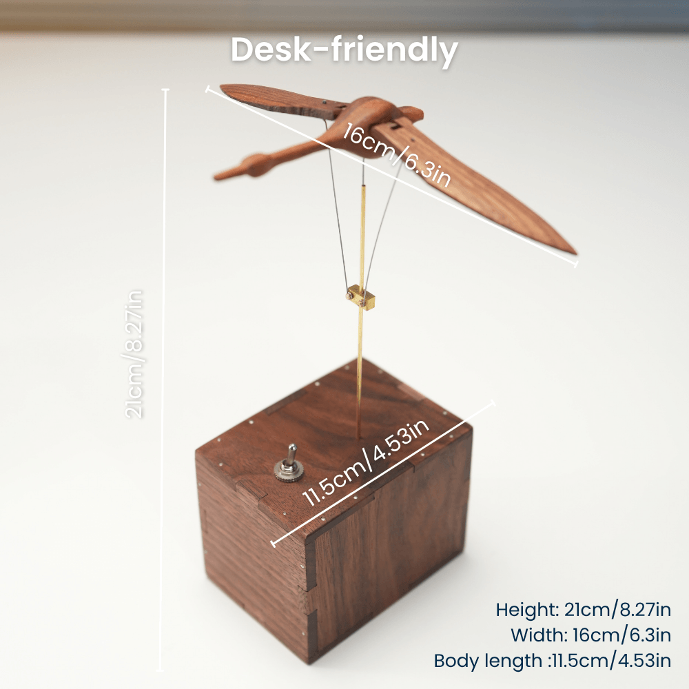Handcrafted Walnut Swan Automaton — handcrafted wooden automaton