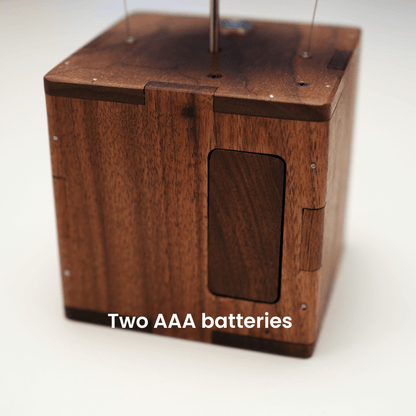 Handcrafted Wooden Angel Pig Automaton — handcrafted wooden automaton
